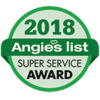 We Won the Angie’s List 2018 Super Service Award!