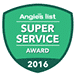 Angie's List 2016 Super Service Award