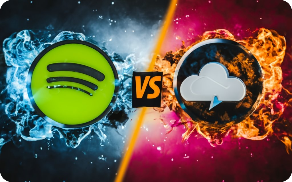 spotify vs soundcloud